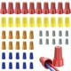 thumbnail image 1 of 50 Piezas de Tuercas para Cables, Tapas Conectores Cables Eléctricos Calibre 10-22 AWG, Cableado, Giratorias A, 1 of 6