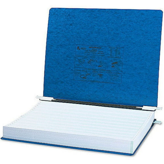 ACCO Pressboard Hanging Data Binder, 14-7/8 x 11 Unburst Sheets