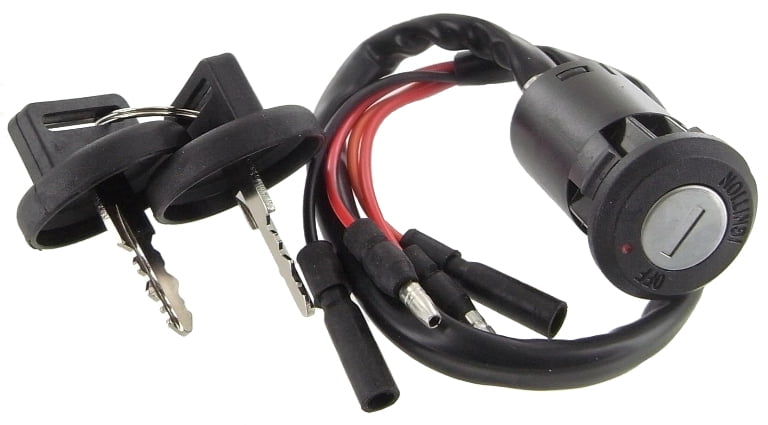 Ignition Key Switch Lock 4 Wires for Honda 300 TRX300FW Fourtrax 1990-2000