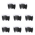 thumbnail image 2 of 4 Uds Pegatina Fibra Carbono para Coche Manija Puerta Película Protectora Antiarañazos Pegatina 3D Antiarañazos para Puerta Coche (negro), 2 of 6