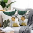 thumbnail image 3 of Outdoor Pillow Cover Bohemian Plant Geometric Art Set of 2 Waterproof Throw Pillowcases Abstract Modern Style Decorative Patio Furniture Pillows for Couch Garden Indoor & Outdoor Use, 3 of 9