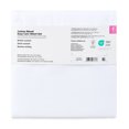 thumbnail image 4 of Mainstays 4-Piece 300 Thread Count White Cotton Blend Percale Bed Sheet Set, Full, 4 of 10