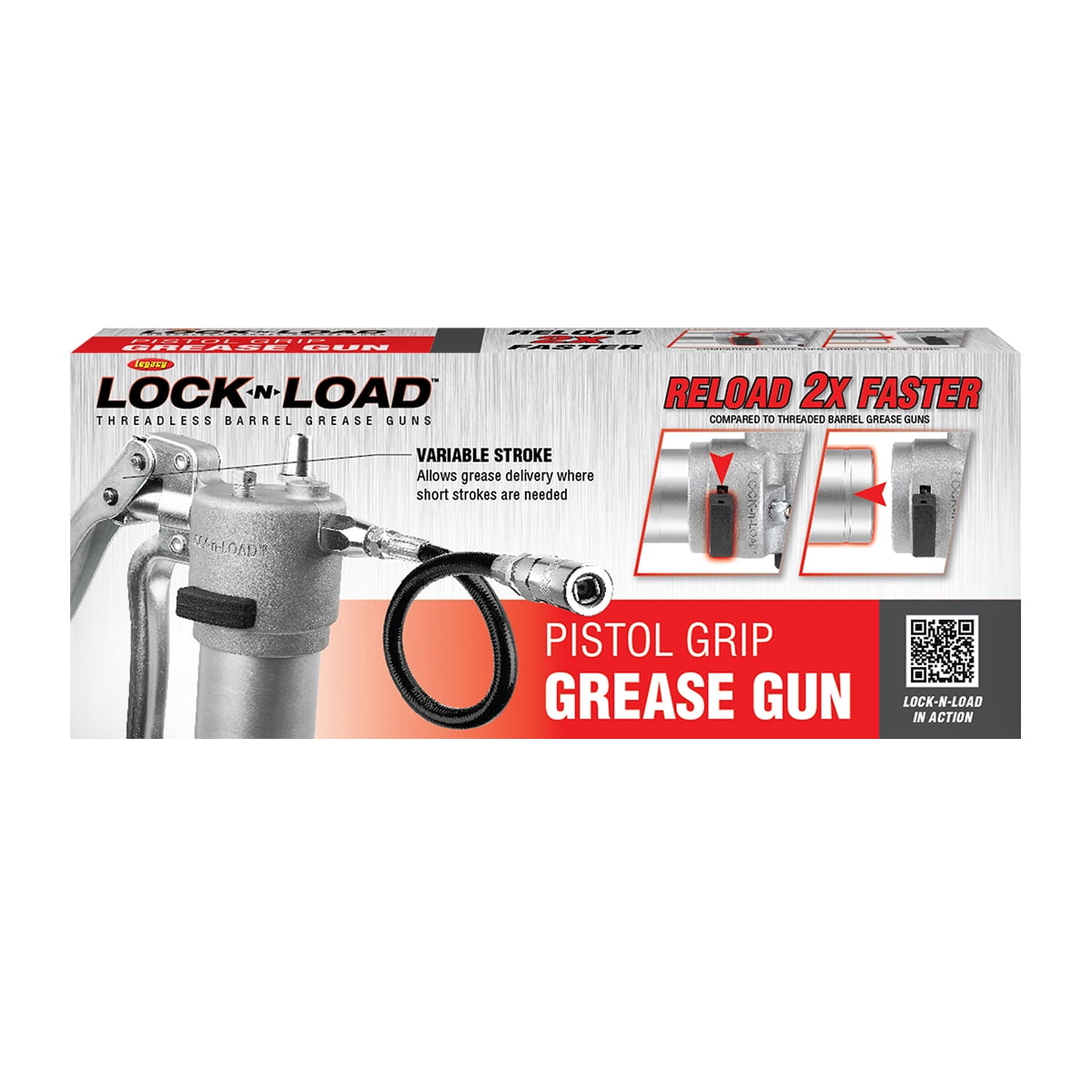 Legacy Manufacturing Lock-n-Load Variable Stroke Pistol Grease Gun