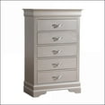 thumbnail image 3 of Chests & Wardrobes | Modern Silver Champagne Croc Texture Chest | Champagne | Particle Board, 3 of 6