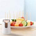thumbnail image 1 of Drppepioner toothpick Holder Modern Plastic Dispenser Countertop Organizer for Kitchen, 1 of 6