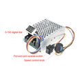 thumbnail image 3 of Kuymtek DC 10-55V Controlador de velocidad del motor cepillado 60A CW CCW Interruptor ajustable reversible, 3 of 9