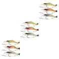 thumbnail image 4 of Guardoinrt Soft Lures Shrimp Bait Set Kit Fishing Lures Baits Tackle Set Random Color color random 3pcs 3Set, 4 of 6