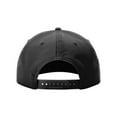 thumbnail image 3 of Richardson 5 Panel Classic Rope Cap (258), Size OSFM, Solid Black/White, 3 of 3