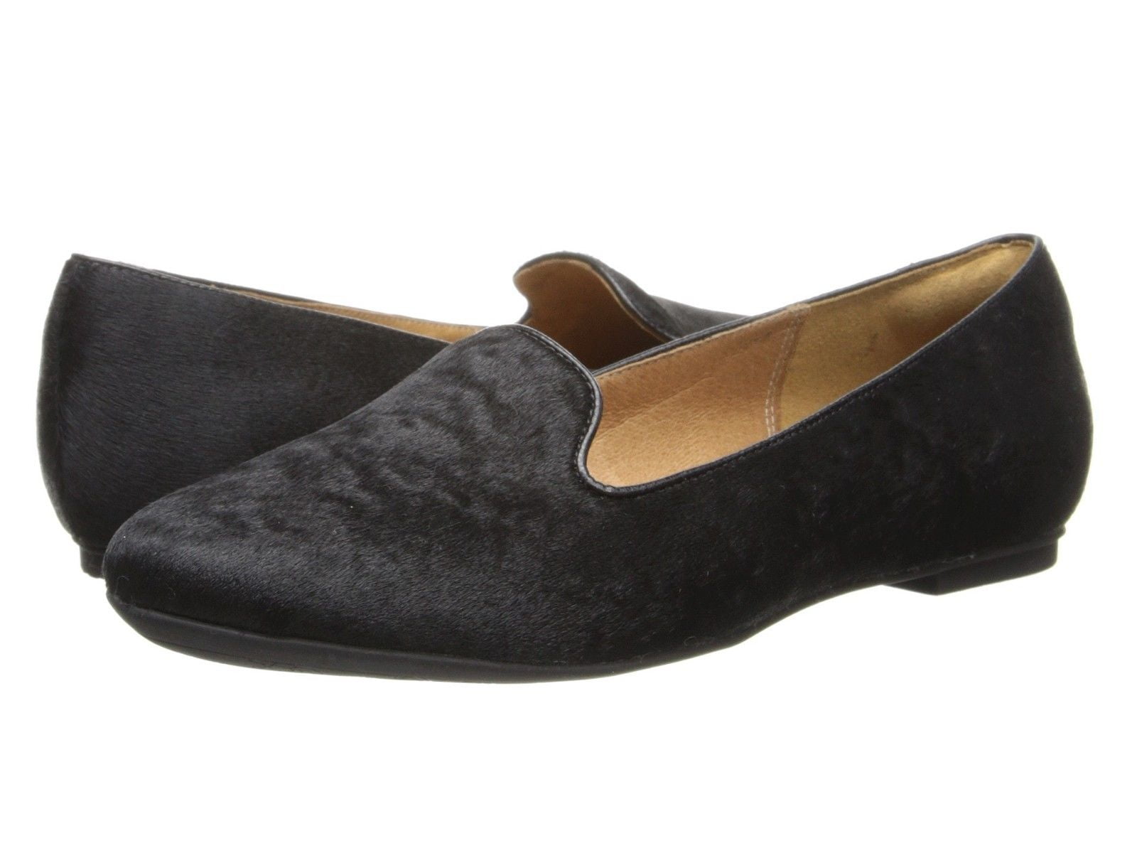 Clarks Women's Shoes Indigo Valley Lounge Loafers Pony Hair 