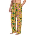 thumbnail image 2 of Xecao Strawberry Men's Straight Lounge Pajama Pants: The Ultimate in Comfortable Sleepwear, 2 of 9