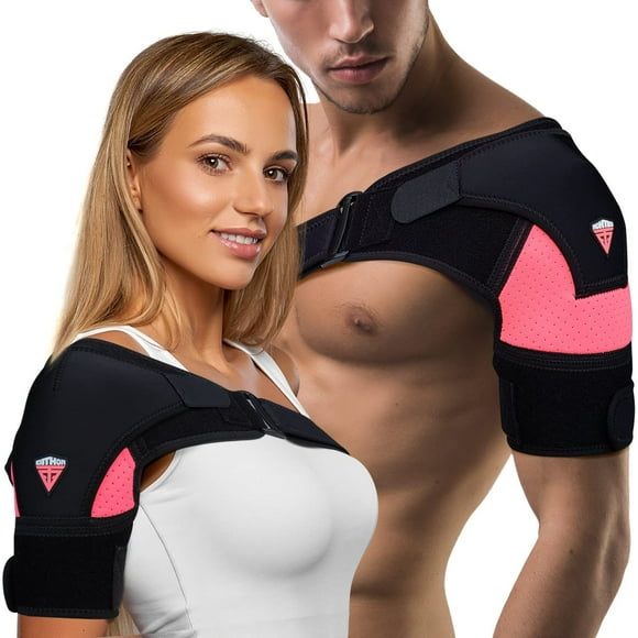 GHSDFBB Shoulder Stability Brace with Pressure Pad by ââ\u201a¬âœ Support and Injury Prevention for Men and Women: Rotator Cuff Dislocated AC Joint Labrum Tear Shoulder Pain Soreness Bursitis Te