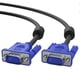 thumbnail image 1 of VGA to VGA Cable 6 ft, 15 Pin 1080P Full HD Male to Male Monitor, 1 of 5