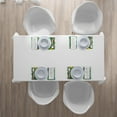 thumbnail image 4 of Ambesonne Letter H Place Mats Set of 4, Uppercase Letter Tree, Standard Size, Multicolor, 4 of 4