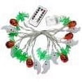 thumbnail image 1 of Halloween Decor 8 Modes Halloween Lights with Timer 9 Feet 20 LED Pumpkin Bat Ghost Fairy Lights, 1 of 6