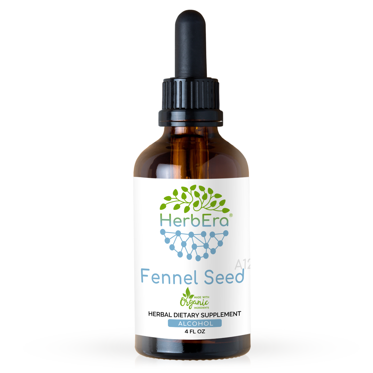 Fennel Seed Alcohol Herbal Extract Tincture, SuperConcentrated Organic