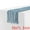 Grey Blue, variant on Unique Bargains Solid Color Table Runner Crinkle Fabric Table Banner (6 Count) Black 35"x118"