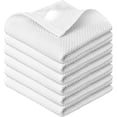 thumbnail image 1 of Paños de Cocina 100% algodón Blanco, absorbentes y de Secado rápido Set de 6 paños de Cocina, 1 of 4