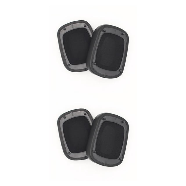 Inteprter Headphones Rectangle Ear Pads Cushion Breathable Repair Part Earphones Protective Replacement for Tiamat 7.1 V2 Headset 2piezas
