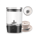 thumbnail image 1 of Portable Electric Milk Frother with Stainless Steel Whisks, Cordless Coffee Frother for Rich & Creamy Froth,1 * Portable Electric Milk Frother, 1 of 7