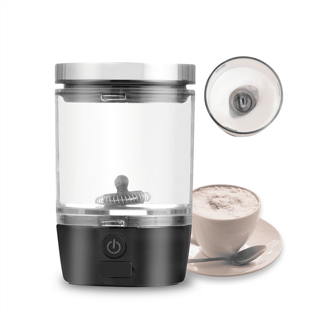 Portable Electric Milk Frother with Stainless Steel Whisks, Cordless Coffee Frother for Rich & Creamy Froth,1 * Portable Electric Milk Frother