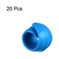 thumbnail image 3 of Unique Bargains Blue Silicone Sewing/Embroidery Machine Thread Spool Savers, 20 Pack, 3 of 5
