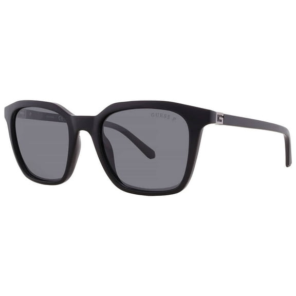 Guess Polarized Smoke Square Men's Sunglasses GU00170 01D 53