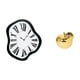 thumbnail image 1 of Reloj de pared,Reloj de pared interior nórdico con números romanos,Relojes distorsionados Reloj electrónico de lujo moderno,Estatua decorativa,Escultura de frutas para decoración del, 1 of 8