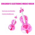 thumbnail image 4 of Child Simulation Violin Toy Electric Musical Instrument With Music Demo Sounds Early Childhood Education Toys, 4 of 5