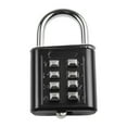 thumbnail image 1 of 8-Digit Password Combination Padlock Zinc Alloy Suitcase For Smart Password Lock For Travel Bags Cabinets Iron Doors Tool Boxes, 1 of 7