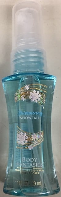 Body Fantasies Shimmering Snowfall Body Spray, 1 fl.oz. - Walmart.com