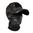 thumbnail image 2 of Tactical Camouflage Mask Hat Baseball Cap Beanies  Skullies Unisex Hip Hop Knitted Cap Elastic Outdoor Cap Airsoft Full Face Mask Balaclava Hood Headwear Motorcycle Hunting CS with Adjustable, 2 of 7