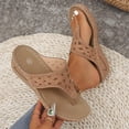thumbnail image 5 of Willtoo Orthopedic Casual Sandals for Women Arch Support Summer Flat Sandals Wide Non Slip Slip on Hiking Shoes Vacation Beach 2026 New Orthopedic Shoes, 5 of 7
