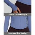 thumbnail image 4 of Chaqueta Colorskin para mujer, ligera y con cremallera, para correr, yoga, 4 of 6