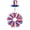 C, variant on Kojanyu July 4th Porch Goose Patriotic Decoration,7in White Goose Hat and Skirt for Yard Flowerbed Home Decor (Goose Not Included)