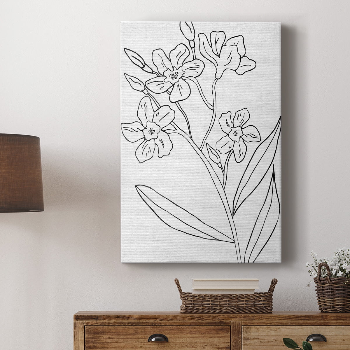 Botanical Sketch II Premium Gallery Wrapped Canvas - Ready to Hang