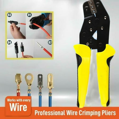 

Wire Crimpling Pliers - Professional Wire Crimpers Engineering Ratchet Terminal