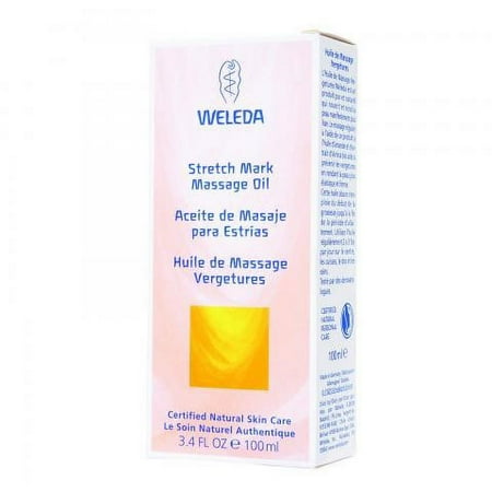 Weleda Stretch Mark Massage Oil, 3.4 Oz