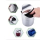 thumbnail image 3 of Bote de basura de acero inoxidable BLESIY Rosa Azul Rojo Plateado, 3 of 7