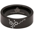 thumbnail image 2 of Molecule Tungsten Carbide Ring, 2 of 9