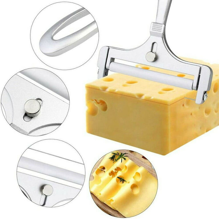Bothyi Butter Slicer Cheese Block Slicer Soap Beveler Planer Replaces  Durable Multifunctional Cheese Cutter Professional Steel for Everyday Use, Cheese  Slicer