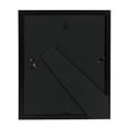 thumbnail image 4 of DesignOvation Gallery Wood Picture Frame (Set of 4), 8" x 10", Black, 4 of 7