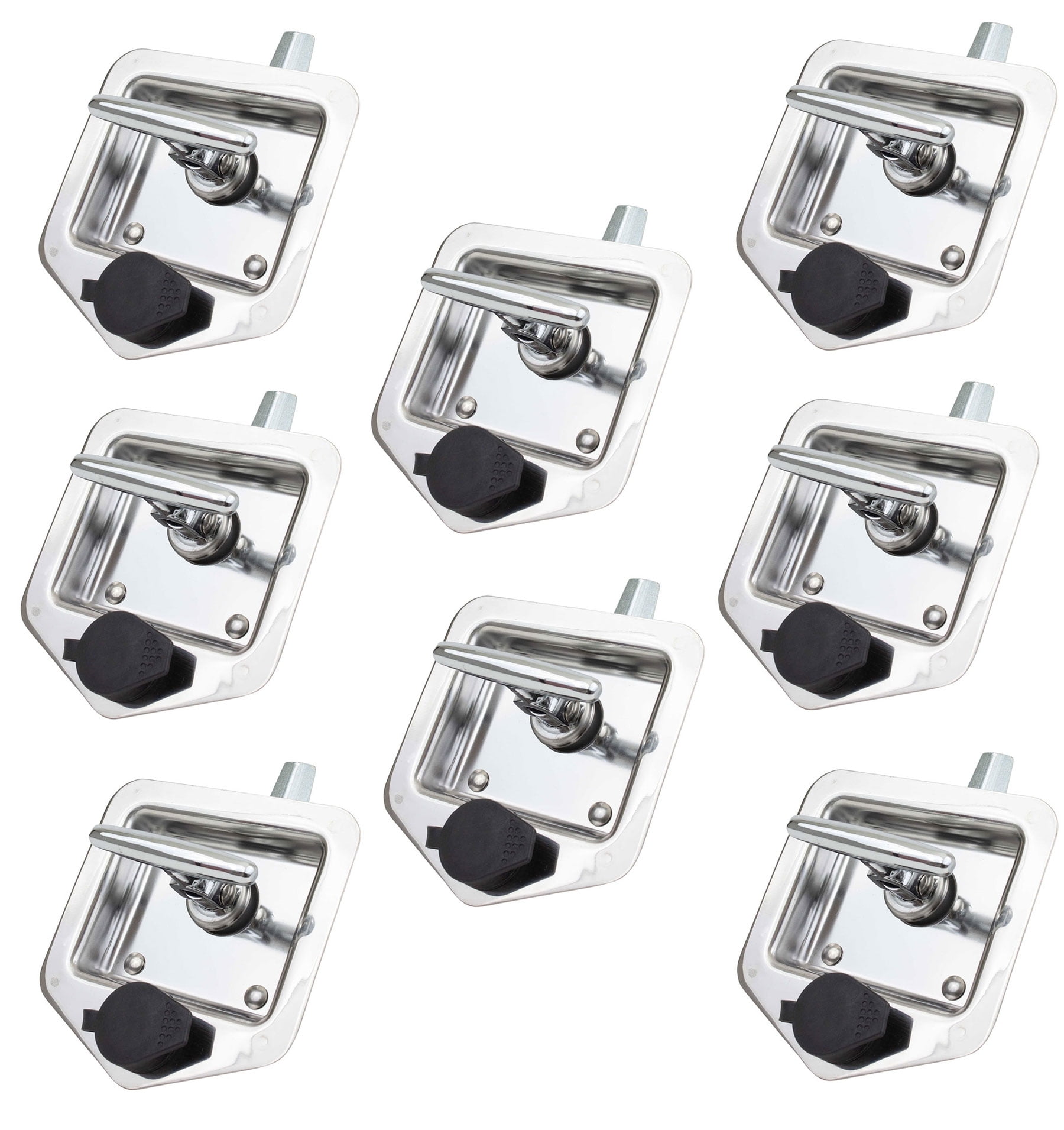  CLISPEED 3pcs Hasp Lock Freezer Door Latches Fridge Latch  T-Handle Catch Boat Latches Cabinet Latch Elastic Draw Latches Freezer  Latch Boat Hatch Latches Toolbox Hasp Rubber Electric Box : Tools 