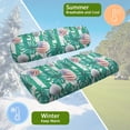 thumbnail image 5 of HUAICONG USA Golf Ball Golf Cart Seat Covers, Foldable Design Universal Golf Cart Seat Towel Blanket for Club Car, 5 of 7