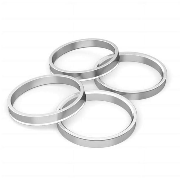 Revolution 726610 72.6 mm Wheel Hub Centric Ring - Pack of 4