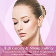 thumbnail image 5 of Cinta de estiramiento facial invisible, cinta de maquillaje para cuello, levantamiento instantáneo de ojos y papada, 1.58'' x 0.51'', 120 unidades, cinta de estiramiento facial de gran tamaño., 5 of 5