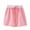 Pink, variant on HVOBTTY Summer Women's A line Mini Skirt Cotton Five Inch Shorts Side Pockets Loose for Indoor Home Leisure and Daily Relaxed Wear