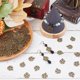 thumbnail image 4 of 1 caja con 100 dijes de estrella pentagrama, colgantes de estrella, amuletos de la suerte y protección, estilo vintage, para la creación de joyas, accesorios, aretes, pulseras y collares., 4 of 6