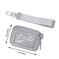 thumbnail image 2 of Sac de Sport en Polyester avec Portefeuille-Poignet Porte-Cartes Portable pour Voyage Course Randonnée Plein Air Gym Mise en Forme Léger Multifonction Polyvalent Sangle Ajustable Sac Banane, 2 of 3