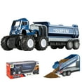 thumbnail image 2 of Godderr Kids Boys Construction Vehicle Toys Toddler Dump Truck Toys Engineering Car Inertia Alloy Models Car Toys, 2 of 5