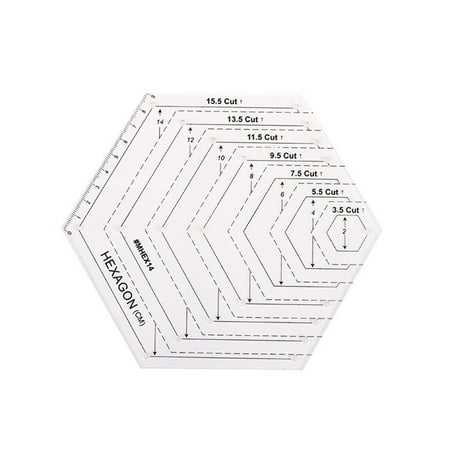 

Wiueurtly Pencil Woodworking Measuring Tape 50 Ft Quilting Templates Sewing Machine Domestic Free Motion Transparent Straight